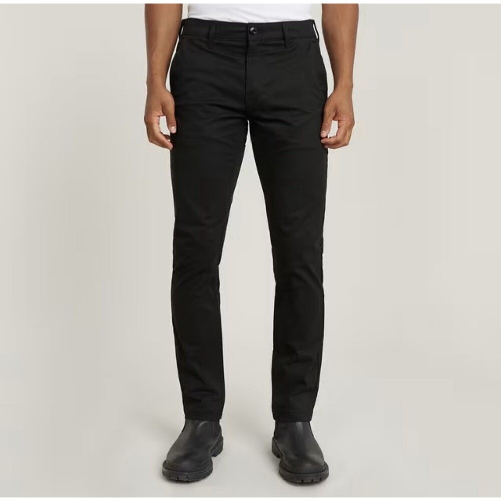 G-Star Raw Vetar Chino Pants Men’s Sz 34x38 Cotton Stretch Slim Fit Phone Pocket